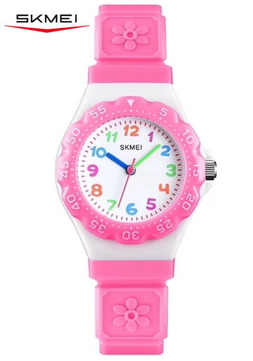SKMEI Digital Watch, Waterproof Sport Watch , Birthday Gifts for 7-10-12-Year-Old, Pink