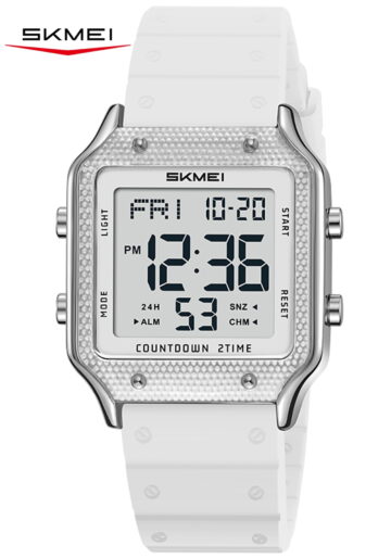 SKMEI Watches for Women Outdoor Sport Digital Watch Waterproof Chronograph Womens Wristwatch with Alarm/Back Light/Dual Time