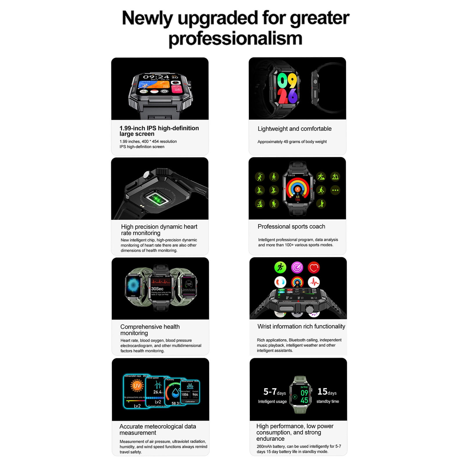Smart Watch for Kids with 26 Puzzle Games HD Touchscreen Camera Video Music Player Habit Tracking Pedometer Alarm Flashlight 12/24 hour Educational Toys Birthday Gifts for Girls Boys Ages 8 9 10(B) - Image 5