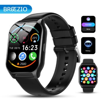 Smart Watch for Women Men, fitness trackers with 1.83" HD Display, 5.4 Bluetooth Call , 100+ Sports Modes, Fitness & Sleep Monitor,Timer, ChatGPT, Fitness Watch for Android/iOS