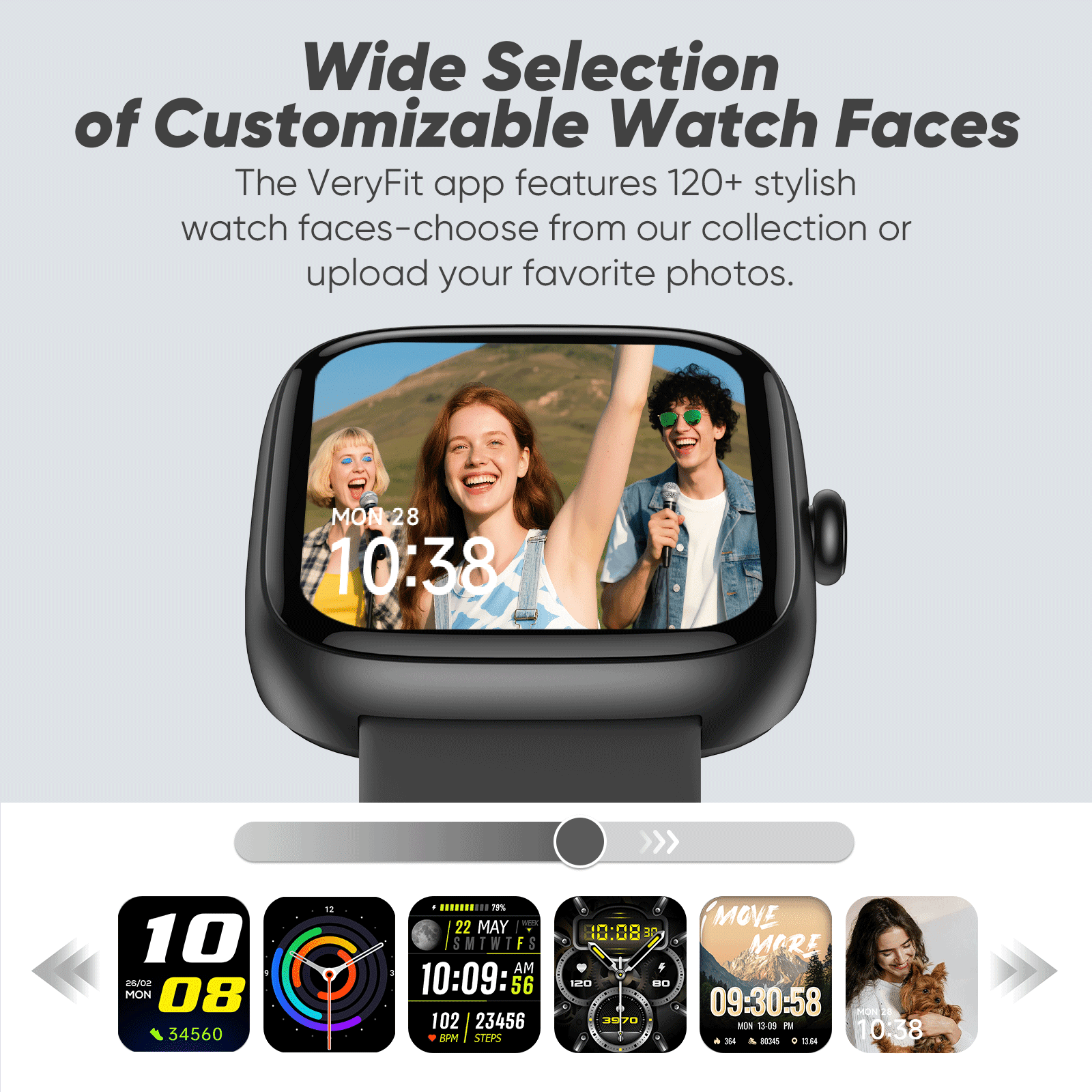 Smart Watches for Men Women (Answer/Make Calls), 1.83" Touchscreen Fitness Watch with 110+ Sport Modes, Fitness Tracker, IP68 Waterproof Smartwatch for Android Ios Black - Image 2