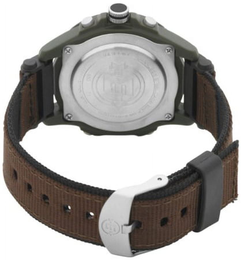 Timex Men's Expedition Combo Watch, Brown Nylon Strap - Image 2
