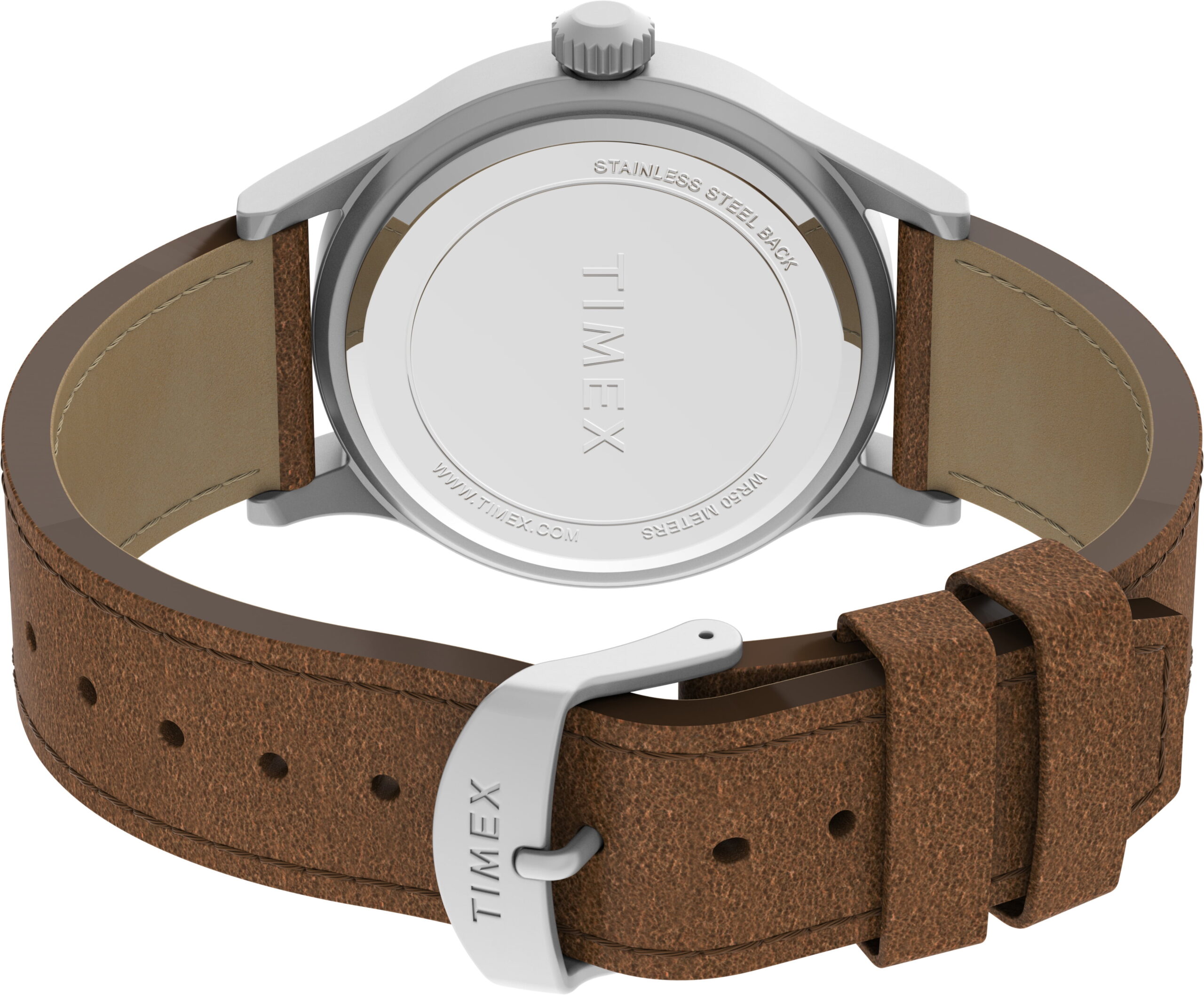 Timex Men's Expedition Scout Brown Strap Watch - Image 3