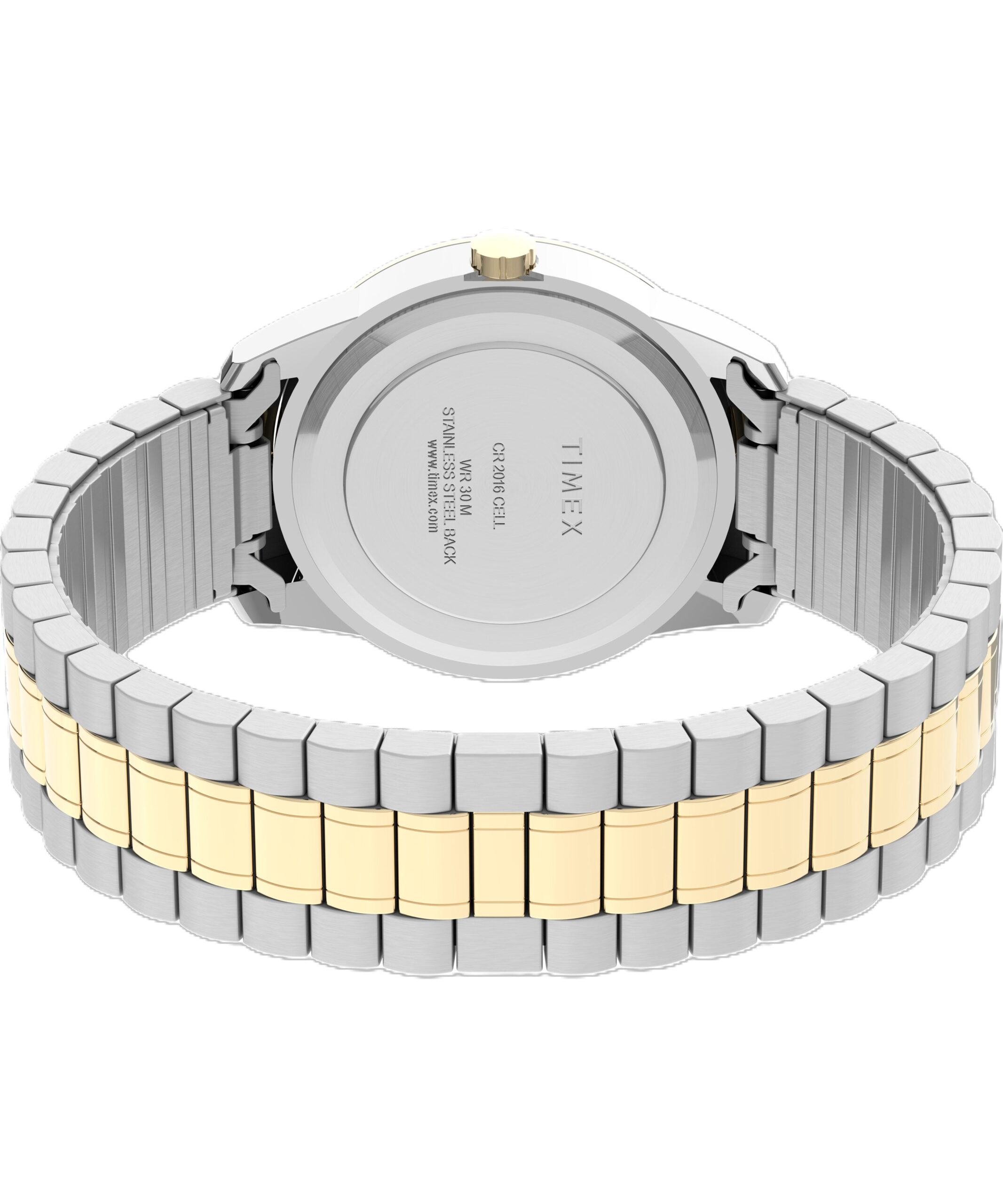 Timex Men's South Street Sport Two-Tone 36mm Casual Watch, Expansion Band - Image 3