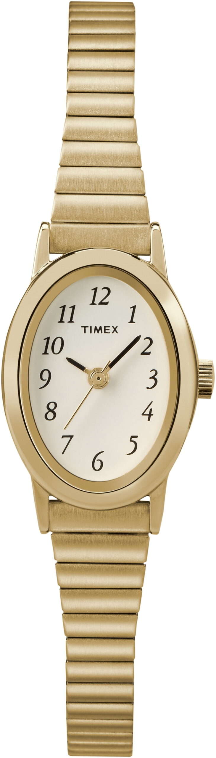 Timex Women's Cavatina Gold-Tone 18mm Classic Watch, Expansion Band - Image 2
