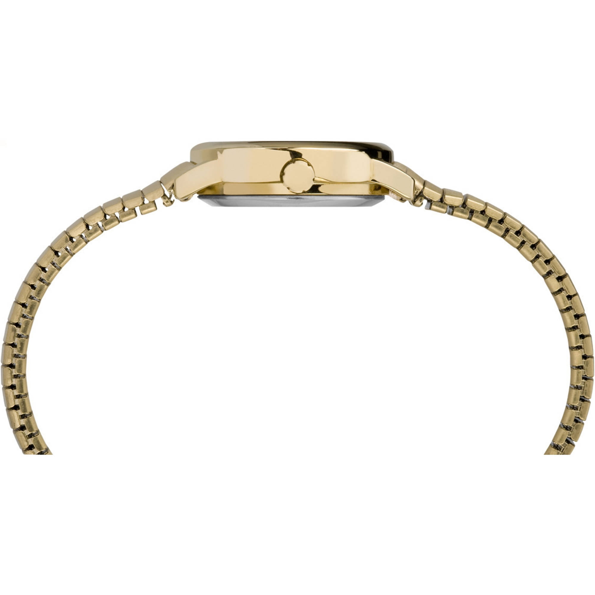 Timex Women's Easy Reader Date Gold/White 25mm Casual Watch, Tapered Expansion Band - Image 2