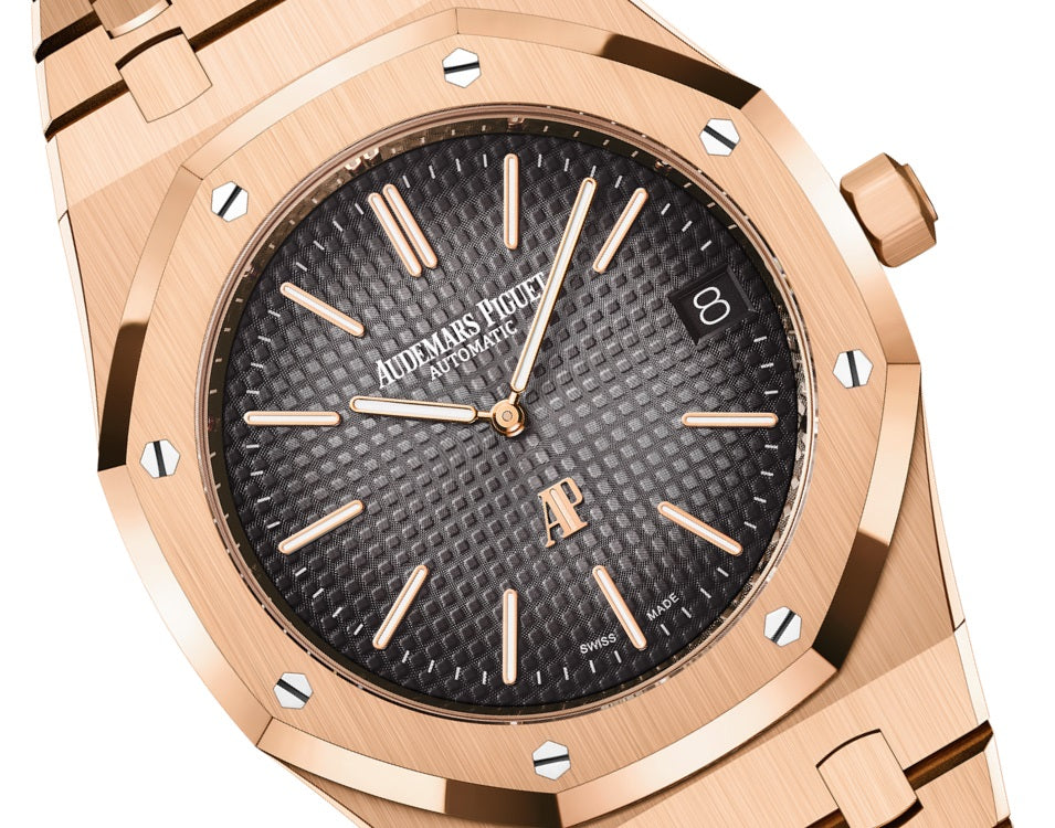 Audemars Piguet Royal Oak “JUMBO” EXTRA-THIN “50TH ANNIVERSARY” Ref# 16202OR.OO.1240OR.01 1:1 - Image 2