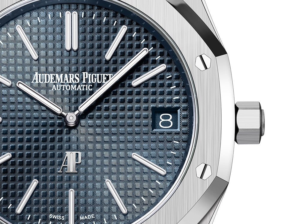 Audemars Piguet Royal Oak “JUMBO” EXTRA-THIN “50TH ANNIVERSARY” Ref# 16202ST.OO.1240ST.01 1:1 - Image 3
