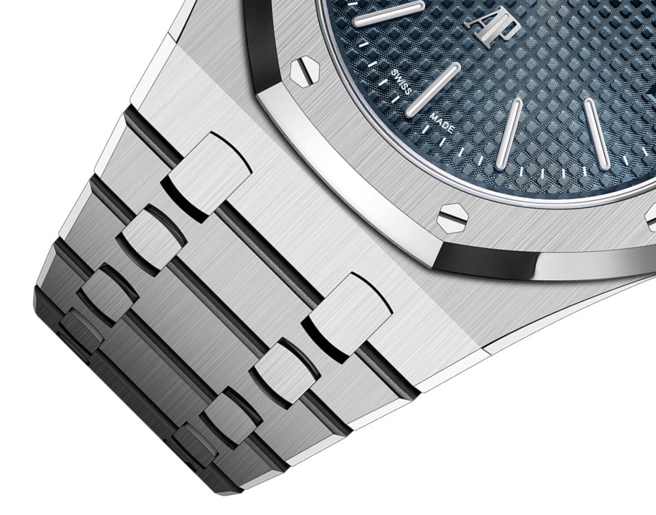 Audemars Piguet Royal Oak “JUMBO” EXTRA-THIN “50TH ANNIVERSARY” Ref# 16202ST.OO.1240ST.01 1:1 - Image 4