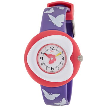 Zoop By Titan Quartz Analog Multicoloured Dial PU Strap Watch for Kids-NSC4007PP02